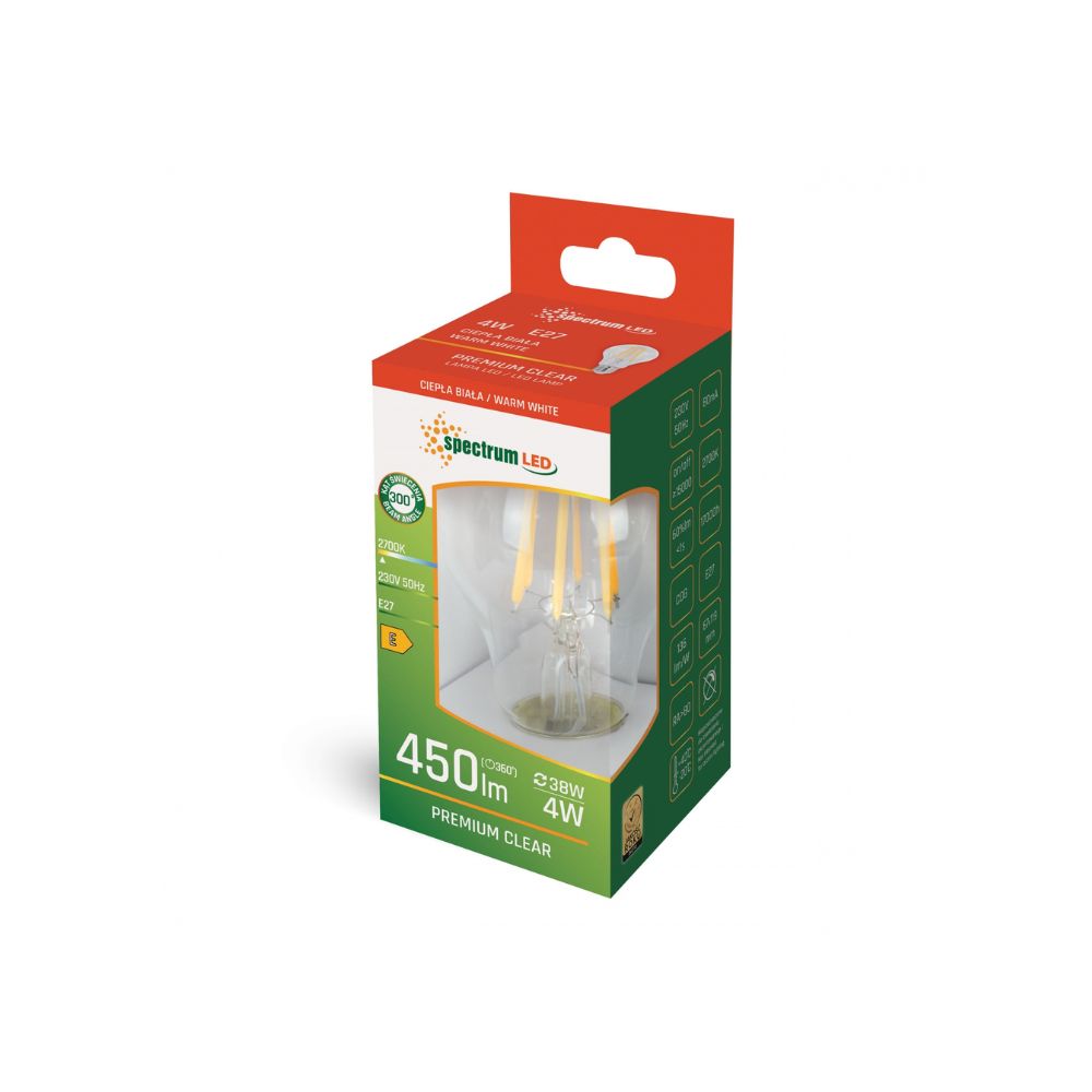 LED žarulja GLS A60 E27 4W 2700K - Slika 2