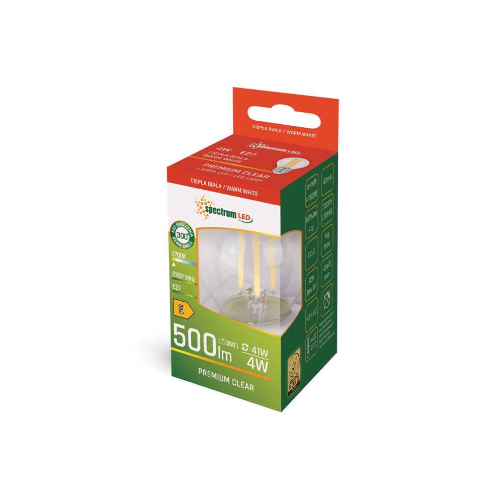 LED žarulja E27 4W 2700K - Slika 2