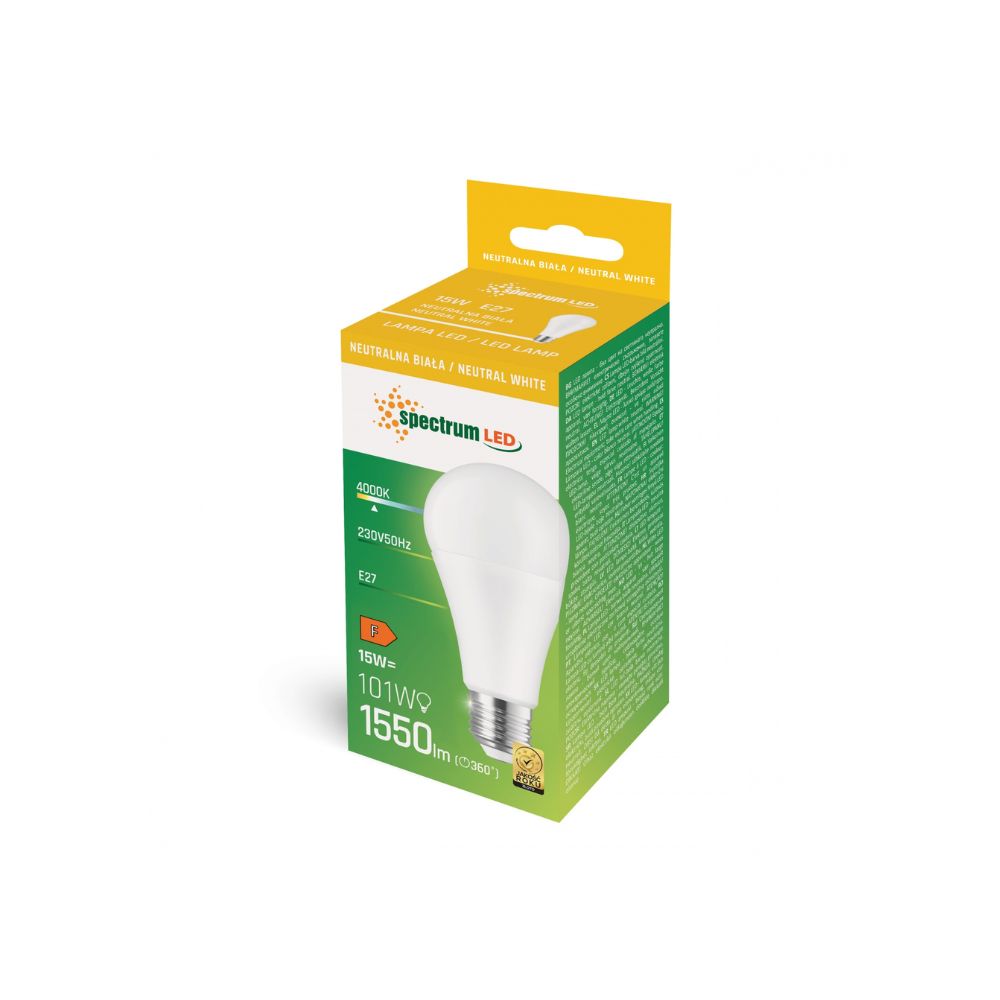 LED žarulja GLS A65 E27 15W 4000K - Slika 2