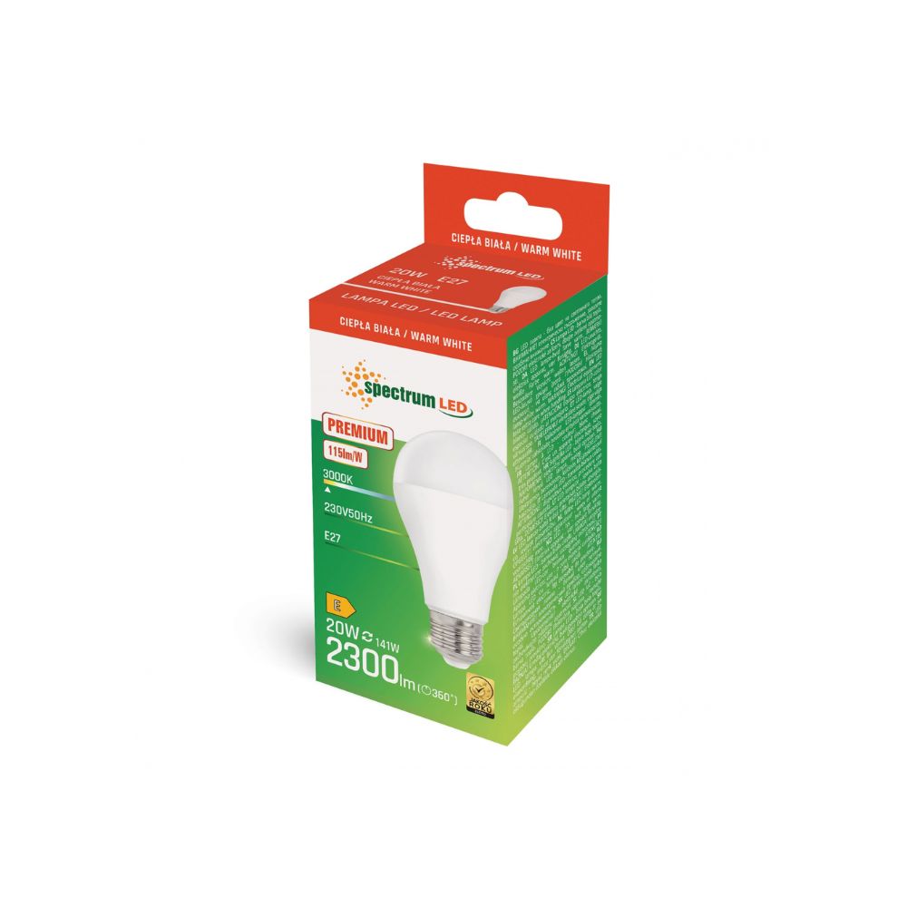 LED žarulja GLS A65 E27 20W 3000K Premium - Slika 2