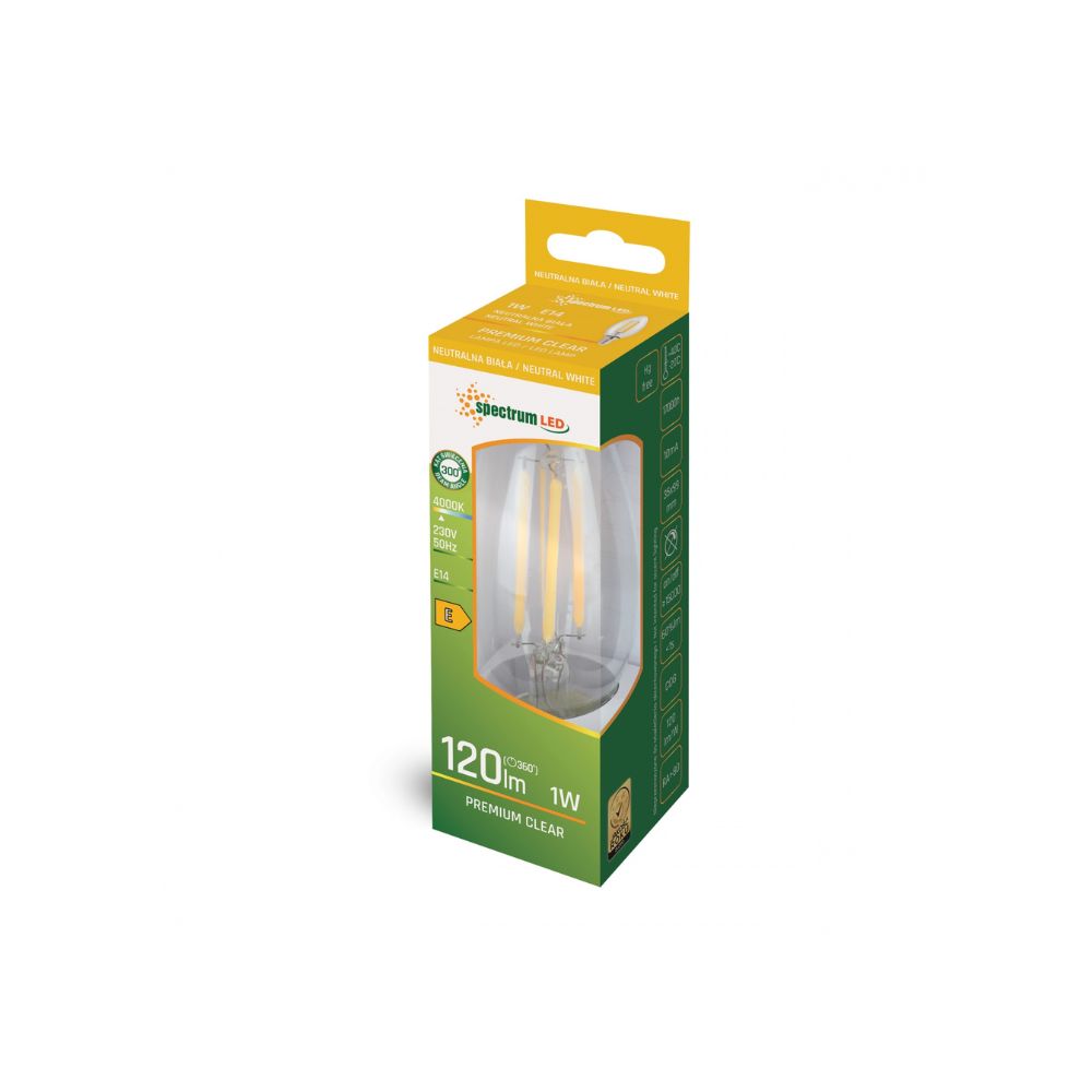 LED žarulja E14 1W 4000K - Slika 2