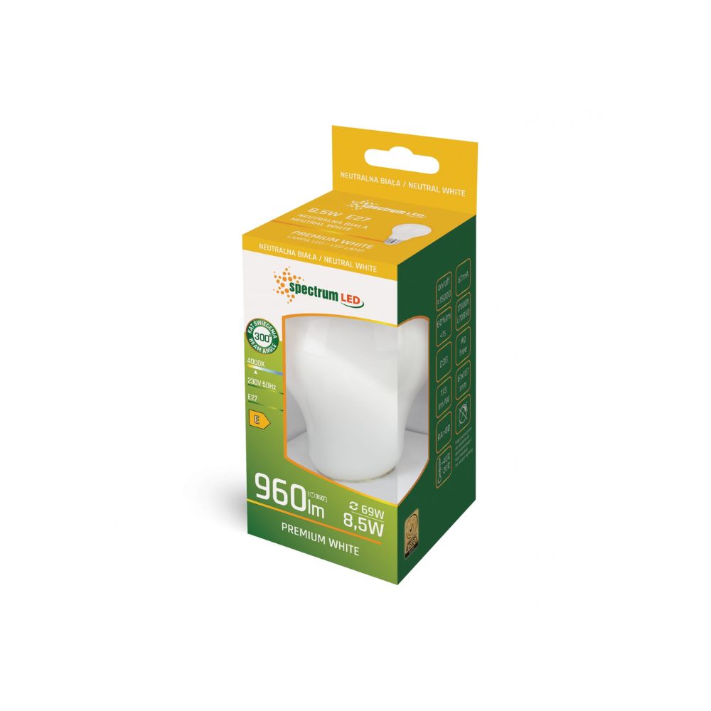 LED žarulja GLS A60 E27 8.5W 4000K - Slika 2