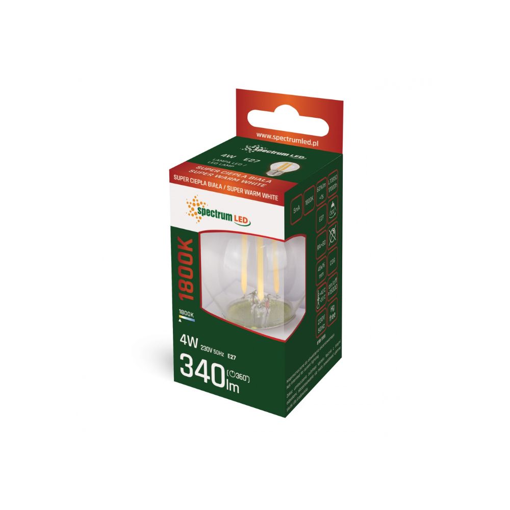LED žarulja E27 4W 1800K - Slika 2