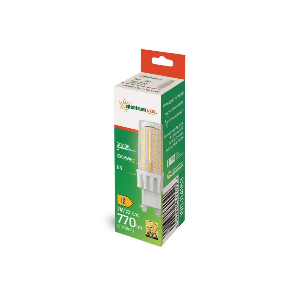 LED žarulja G9 7W 3000K - Slika 2