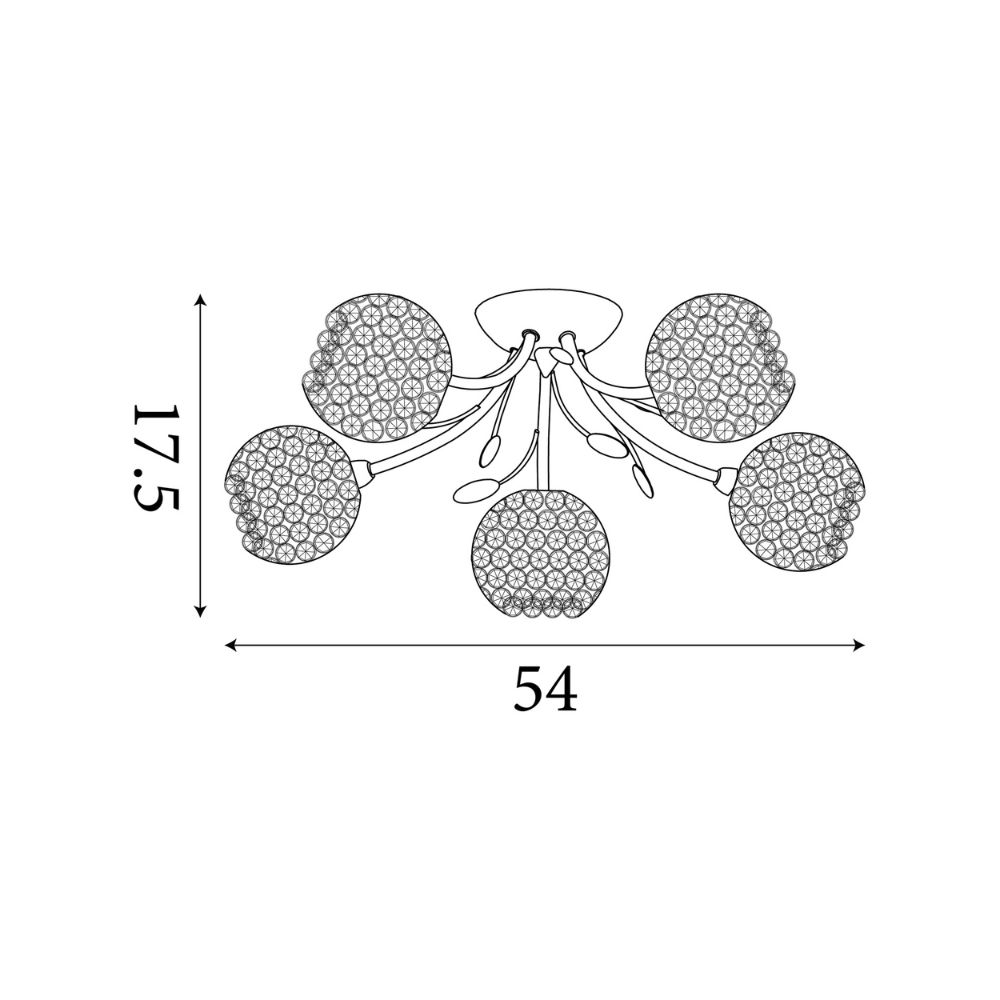 BELLIS II 5x33W - Slika 3