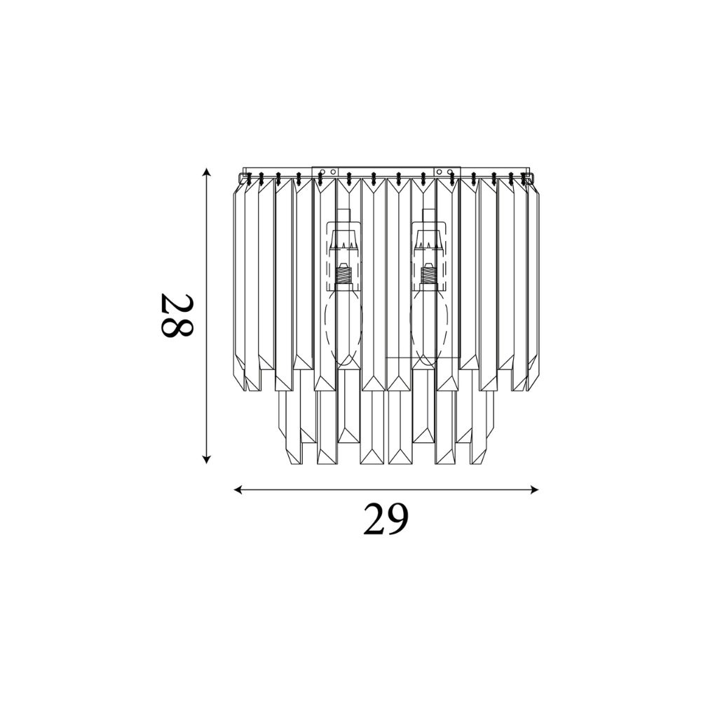 CLARISSA 2x60W - Slika 3